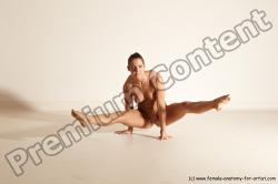 Modern Aerobic reference poses of Estera